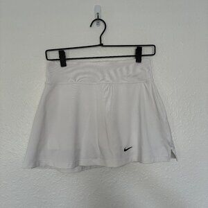 Nike dri-fit white tennis skirt, size small
